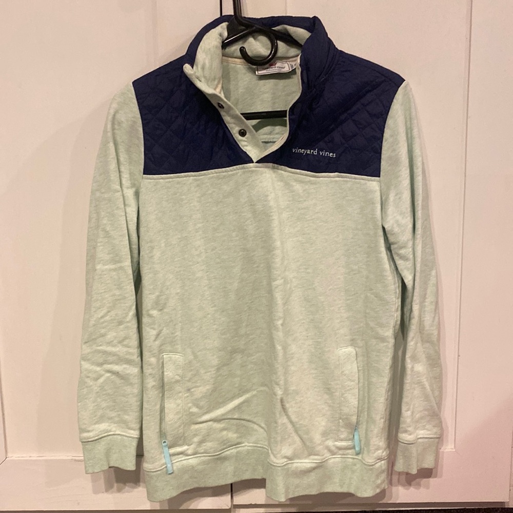 Vineyard Vines quarter zip.